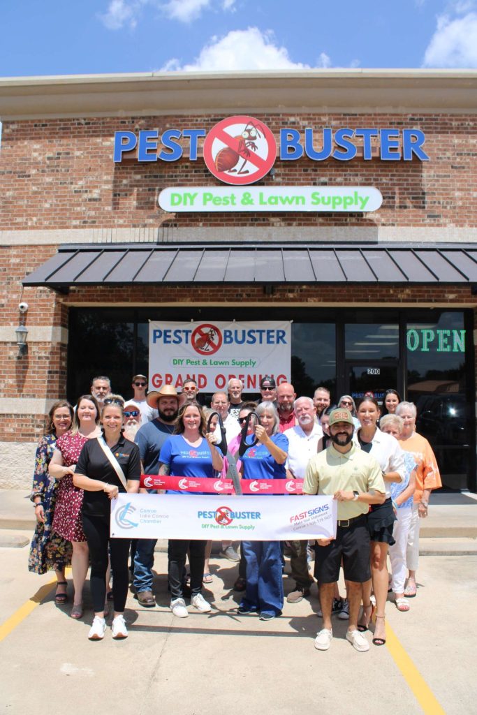 pest buster diy pest ribbon cutting banner